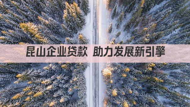 昆山企业贷款 助力发展新引擎(图1)
