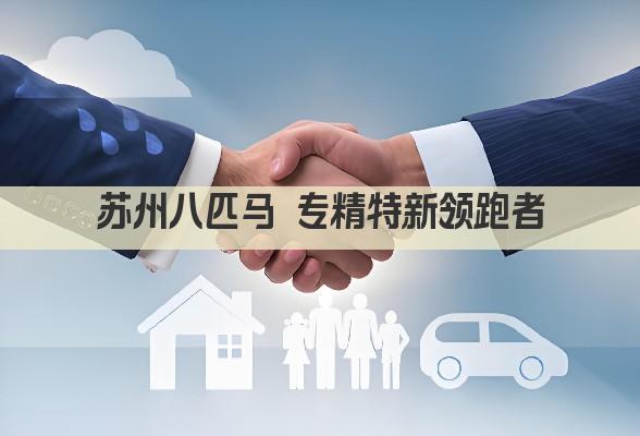 苏州八匹马 专精特新领跑者(图1)
